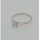 Pre Owned Platinum Princess Cut Diamond Ring ZB591